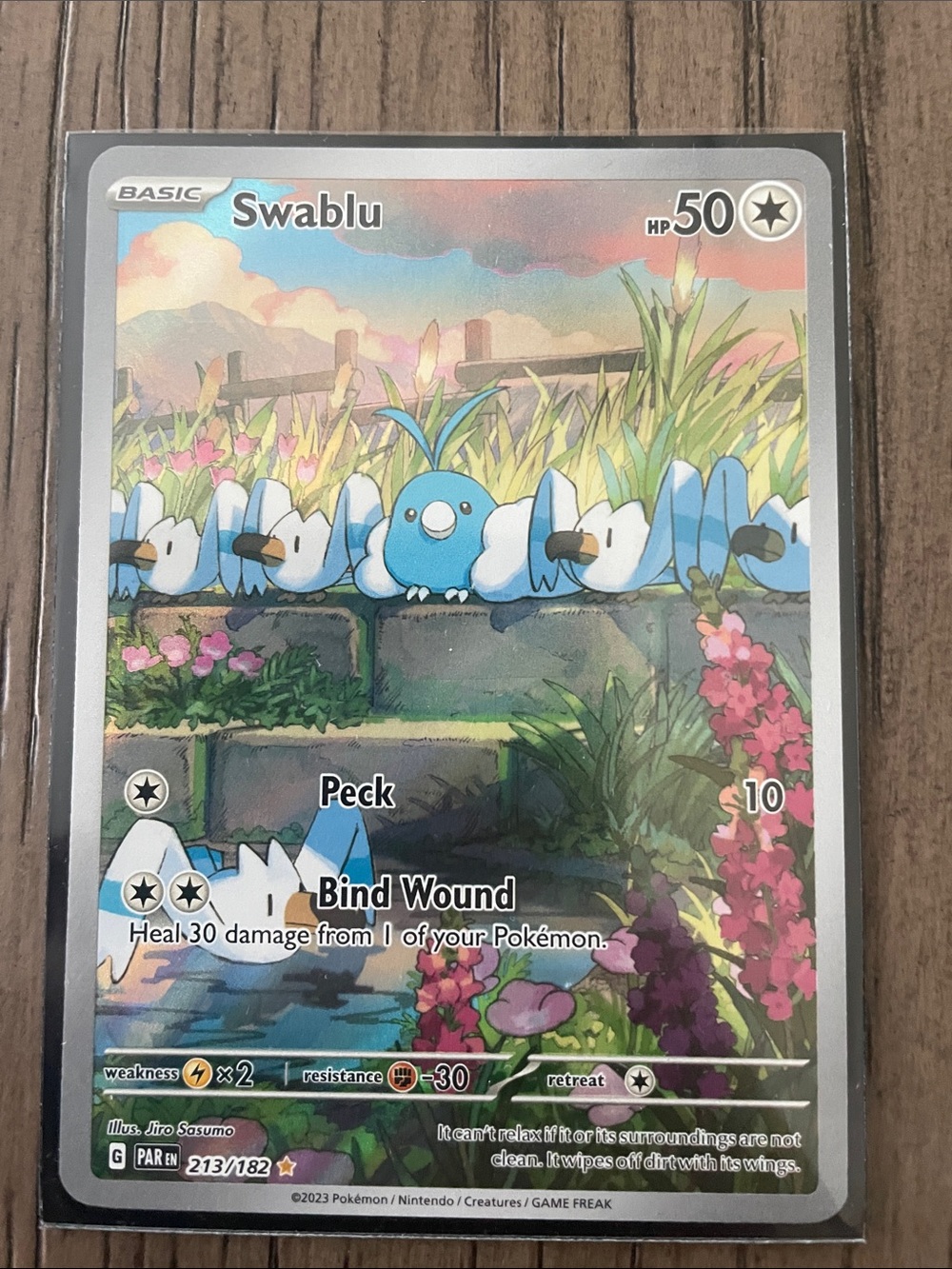 2023 Pokemon Swablu #213 Card